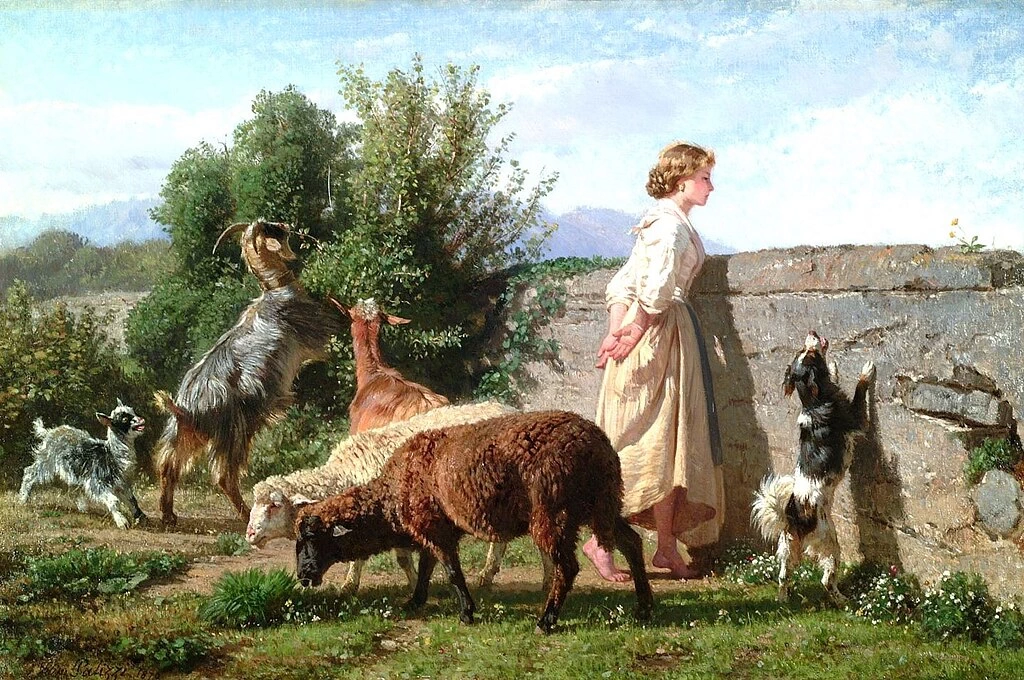 Pastorella (1870) - Trieste, Museo Revoltella